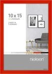 nielsen Bilderrahmen, 10 x 15 cm, Aluminium, Rot glanz, Fotorahmen zum...