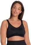 Dorina Damen Flex Ungepolsterter Sport-BH &ndash; Atmungsaktives Tactel-Mikrogewebe,