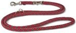 Wolters | F&uuml;hrleine Everest reflektierend in Rot/Schwarz | L 200 cm x B 1,3 cm