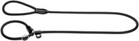 HUNTER Retriever-Hundeleine FREESTYLE, Farbe: schwarz, integrierte Halsung, stufenlos