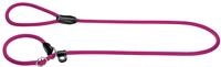 HUNTER Retriever-Hundeleine FREESTYLE, Farbe: himbeer, integrierte Halsung, stufenlos