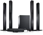 Teufel LT 4-5.1 Heimkino Set L - Home Cinema Soundanlage mit Subwoofer und S&auml;ule aus