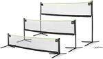 EXIT Toys Verstellbares Sportnetz f&uuml;r Garten - 300cm - Outdoor Spiele: Netz...