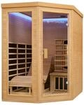 Artsauna Infrarotkabine Kolding - Triplex-Heizsystem Infrarotsauna - 2 Personen -