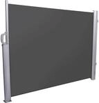 Noor Seitenmarkise Exklusiv 120x350 cm anthrazit Sichtschutz Terrasse Balkon