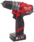 Milwaukee MILM12FID0 Akku-Schlagschrauber M12 FID-O 4933 4598 22, 12 V, Red & Black
