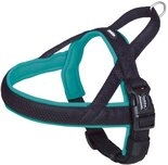 Nobby Norwegergeschirr Mesh Preno, t&uuml;rkis L: 75-98 cm + 62 cm, B: 40/45 mm, 1 St&uuml;ck