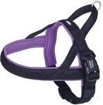 Nobby Norwegergeschirr Mesh Preno, lila L: 75-98 cm + 62 cm, B: 40/45 mm, 1 St&uuml;ck