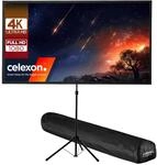 celexon Ultralightweight Stativ-Leinwand 90" | 199x112 cm 16:9 | leichte & kleine