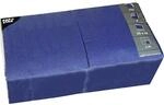 PAPSTAR 12487 Servietten, 330 x 330 mm, 3-lagig, dunkelblau
