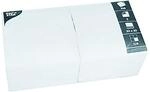 PAPSTAR 12484 Servietten, 330 x 330 mm, 3-lagig, wei&szlig;