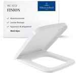 Villeroy & Boch Finion WC-Sitz - Toilettendeckel mit Absenkautomatik -...