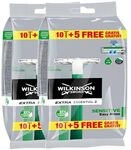 Wilkinson Sword Extra 2 Sensitive Herren Einwegrasierer, 10 + 5 St, 2er Pack