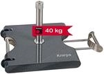 Knirps Trolley Granitsockel 40 kg &ndash; Hochwertiger Granitsockel mit Edelstahlrohr &ndash;