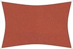 sunprotect 83229 Professional Sonnensegel, 3,5 x 4,5 m, Rechteck, Wind- &
