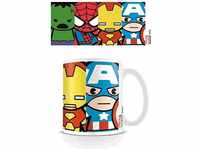Marvel Comics Kaffeetassen, Keramik, Mehrfarbig, 1 Stück (1er Pack)