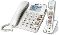 Geemarc AmpliDECT COMBI PHOTO 295 Combo Seniorentelefon schnurgebunden
