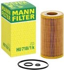 MANN-FILTER HU 718/1 k &Ouml;lfilter - f&uuml;r Pkw + Transporter