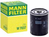 MANN-FILTER W 7037 - Schmierölwechselfilter Ölfilter – Für PKW