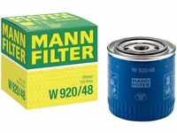 MANN-FILTER W 920/48 - Schmierölwechselfilter Ölfilter – Für PKW