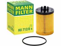 MANN-FILTER HU 712/8 X Ölfilter – Ölfilter Satz mit Dichtung / Dichtungssatz –