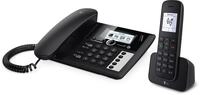 Deutsche Telekom Sinus PA 207 Plus Tischtelefon und Mobilteil, schwarz,