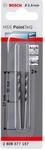 Bosch Professional 2 St&uuml;ck HSS Spiralbohrer PointTeQ (f&uuml;r Metall, 2,6 x 30 x 57 mm,