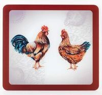 WENKO Multi-Platte Farm - f&uuml;r Glaskeramik Kochfelder, Schneidbrett, Geh&auml;rtetes