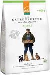 defu Katzenfutter | 4 x 800 g | Adult Bio Gefl&uuml;gel Trockenfutter | Premium Bio