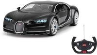 JAMARA 405134 - Bugatti Chiron 1:14 27MHz - RC Auto, offiziell lizenziert, Schwarz