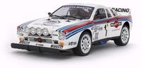 TAMIYA 58654 - 1:10 RC Lancia 037 Rallye TA-02S, ferngesteuertes Auto/ Fahrzeug,