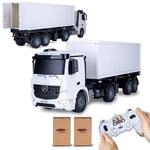 JAMARA 405148 LKW Mercedes Benz Arocs 1: 20 2, 4G-2 Geschwindigkeiten, ca. 6 km/H,