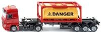 siku 3922, Mercedes-Benz LKW mit gerahmten Tankcontainer, 1:50, Metall/Kunststoff,
