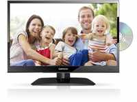 Lenco DVBT2 Fernseher DVL-1662BK 16 Zoll (40 cm) mit DVD-Player und 12 Volt