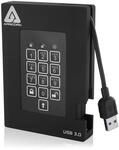 Apricorn Fips 140&ndash;2 500 GB Aegis Vorh&auml;ngeschloss Festung verschl&uuml;sselt USB...