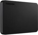Toshiba 2TB Canvio Basics Portable External Hard Drive, USB 3.2. Gen 1, Black