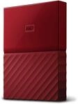 WD My Passport 2TB Portable Hard Drive and Auto Backup Software for PC, Xbox One and