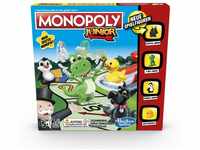 Monopoly Junior, der Klassiker der Brettspiele für Kinder, Familienspiel, ab 5