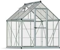 Canopia by Palram Gew&auml;chshaus klein Hybrid 6x6 Treibhaus 186x185 cm Aluminium...
