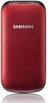 Samsung E1190 Mobiltelefon (GSM-Dualband, Display 3.63 cm(1.4 Zoll)) rot