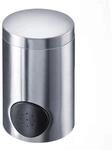 Westmark S&uuml;&szlig;stoffspender, H&ouml;he: 8,6 cm, Rostfreier Edelstahl/ABS, Silber/Schwarz,
