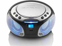 Lenco SCD-550 - CD-Player für Kinder - CD-Radio - Stereoanalage - Boombox - MP3 und