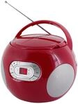 Soundmaster SCD2120RO Boombox CD-Radio, Rot