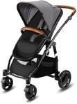 cbx Kombikinderwagen Leotie Lux mit wendbarem Luxsitz, Kunstlederaccessoires und