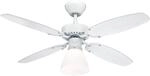Westinghouse Capitol Deckenventilator White Finish With Reversible White/Beech Blades