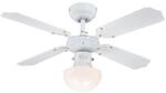 Westinghouse Lighting Portland Ambiance, Deckenventilator mit Beleuchtung, Metall,