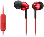 Sony MDR-EX110APR In-Ear-Kopfhörer rot Sony MDR-EX110APR In-Ear-Kopfhörer rot