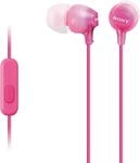 Sony MDR-EX15AP In-Ear-Kopfh&ouml;rer (mit Headsetfunktion, integriertes Mikrofon) Rosa