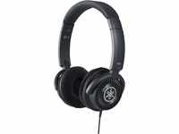 Yamaha HPH-150B Kopfhörer, schwarz – Offener On-Ear-Kopfhörer für exzellenten