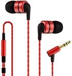 SoundMAGIC E80 Kabel-Ohrh&ouml;rer ohne Mikro, breite B&uuml;hne, 3,5mm Klinke, Rot